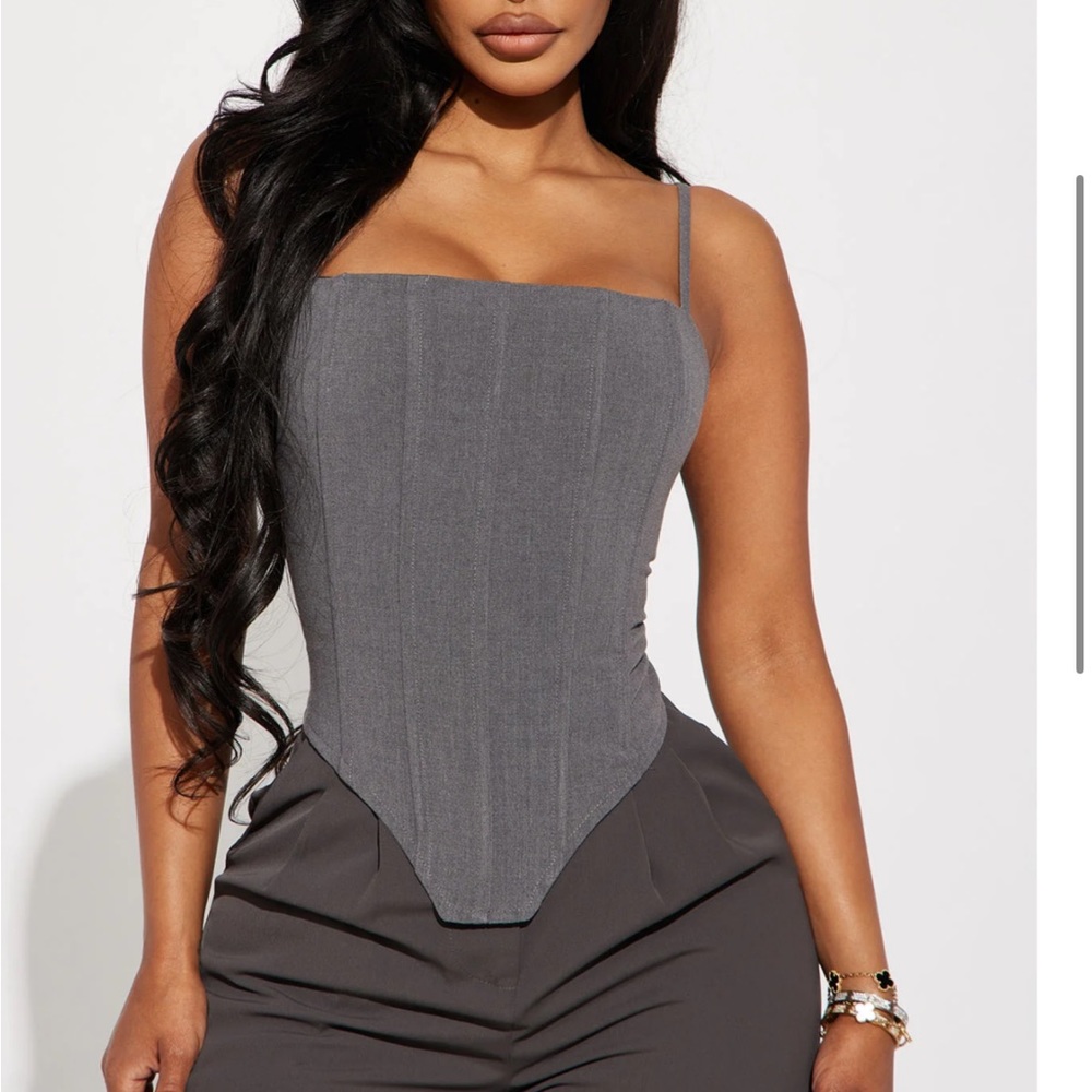 Fashion nova corset top